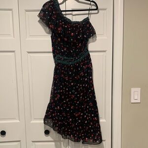 Joie Floral Off-Shoulder Dress